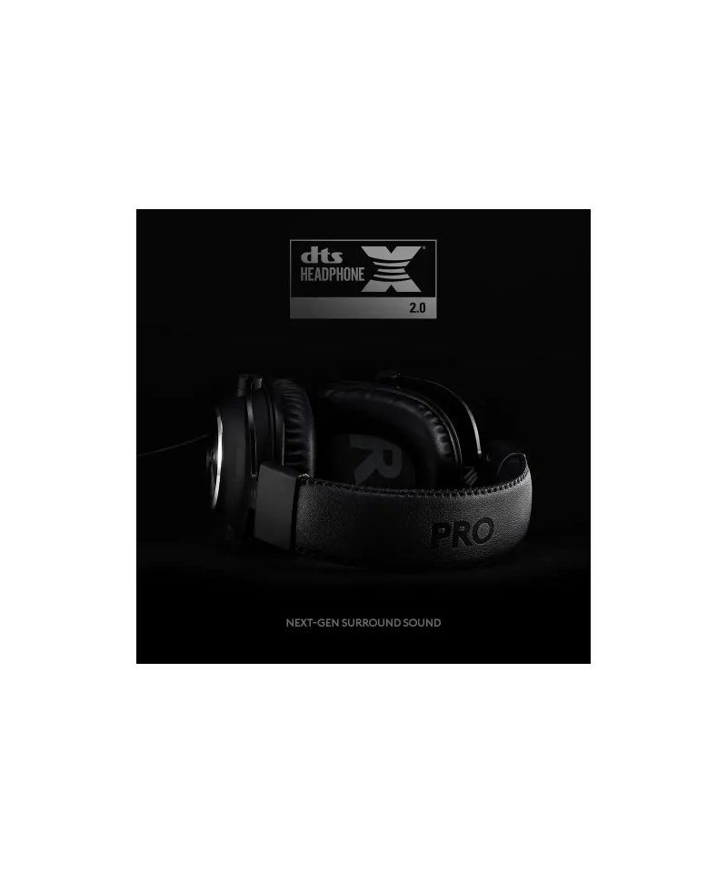 Logitech G Pro X Headset - Logitech view 3